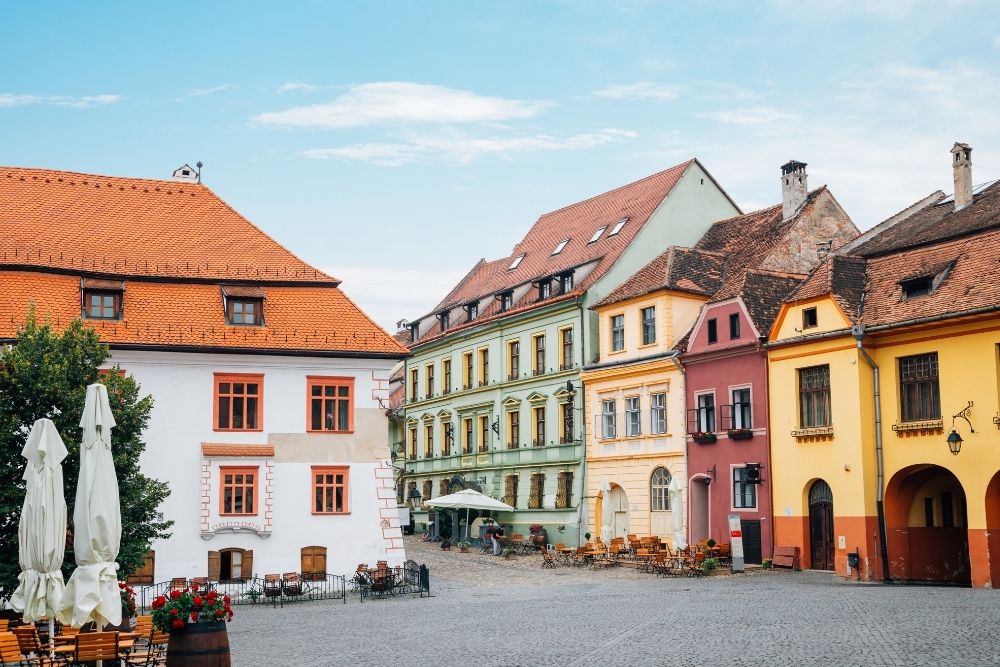 Fortress Square in Sighisoara