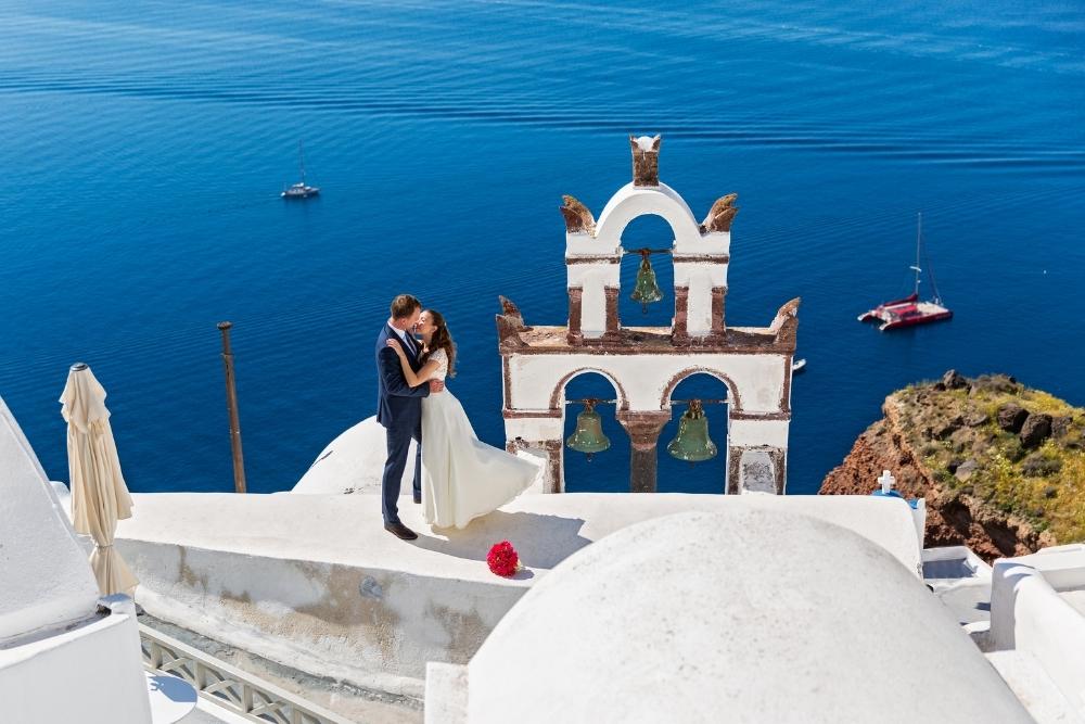 Santorini wedding