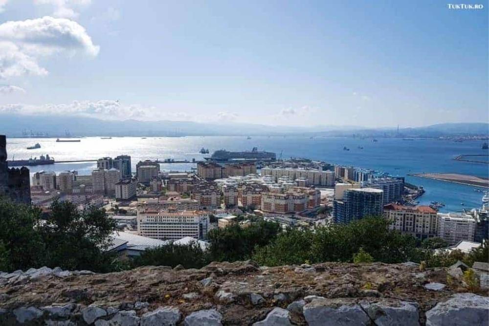 From the rock of Gibraltar