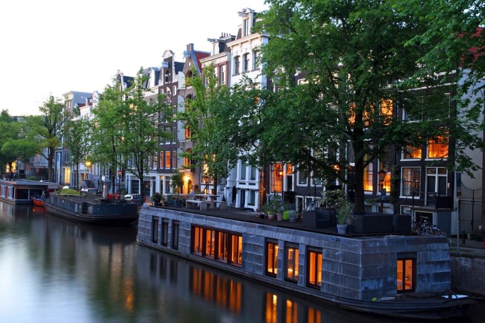 Water homes in Amsterdam