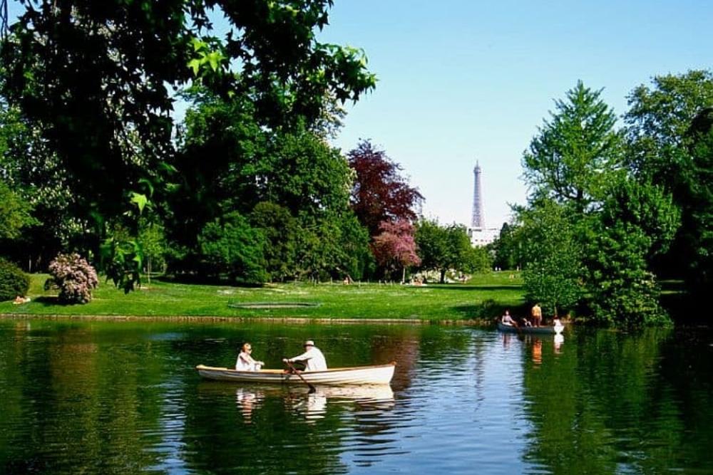 Boating in the Bois de Boulogne