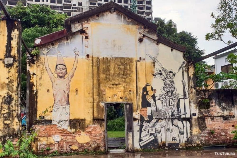 Street art in Penang