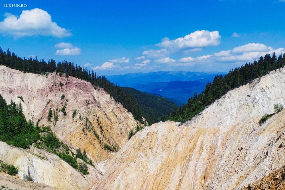 Ruginoasa Pit in Apuseni Mountains