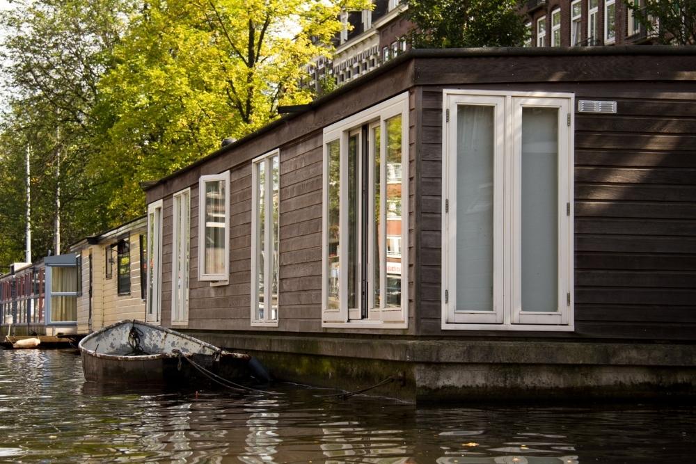 Water homes in Amsterdam