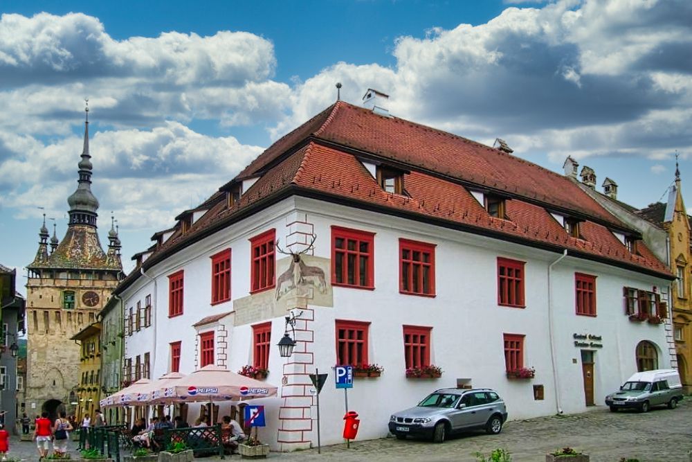 The House with stag sighisoara