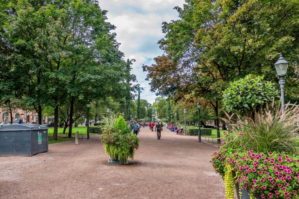 esplanade park helsinki