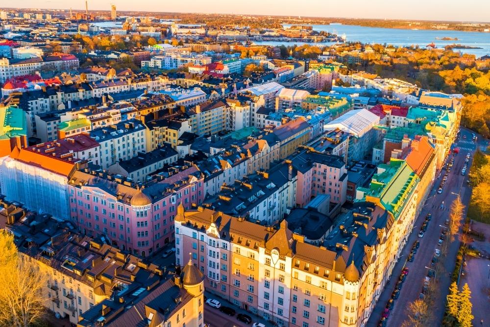 Aerial Helsinki 