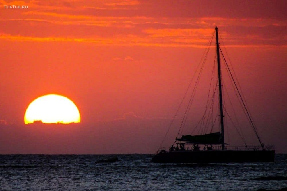 mauritius sunset