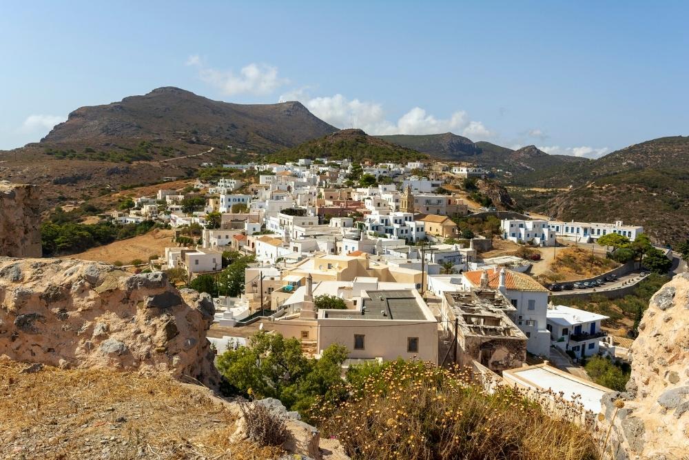 Chora, seen from the Castle