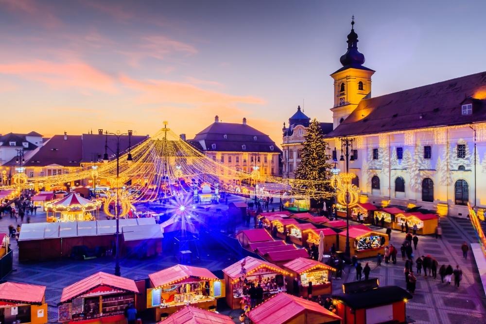 The Great Square Sibiu christmas