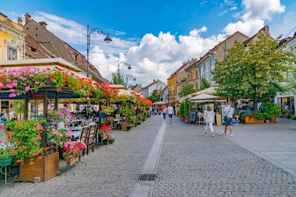 nicolae balcescu street sibiu