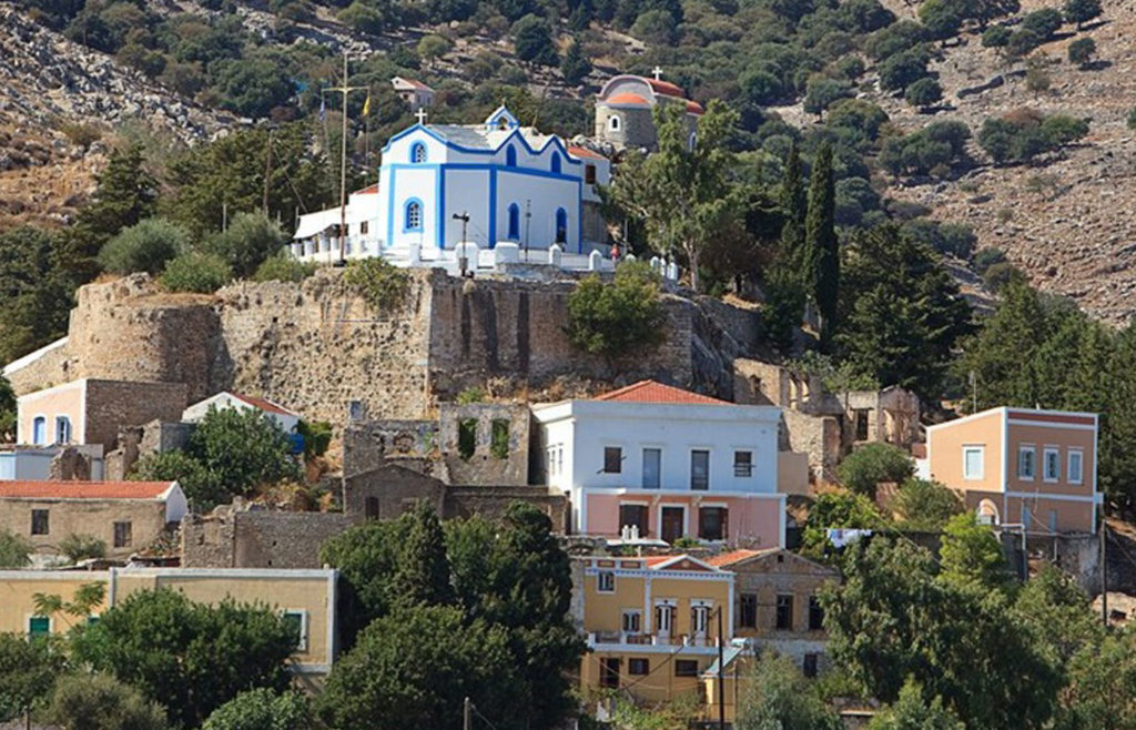 Venetian castle symi