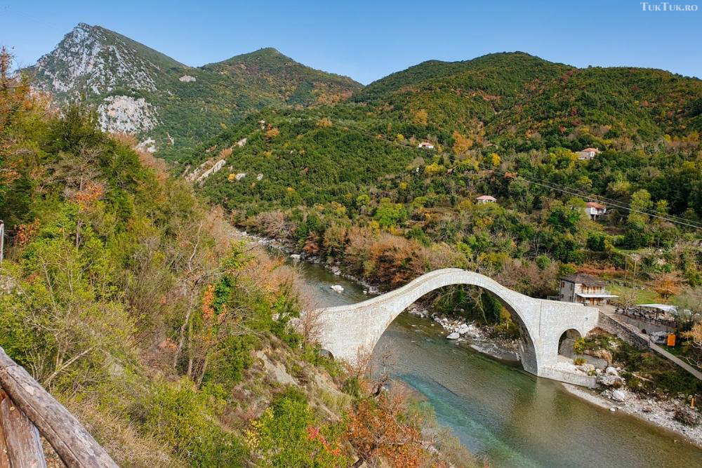 Plaka stone bridge