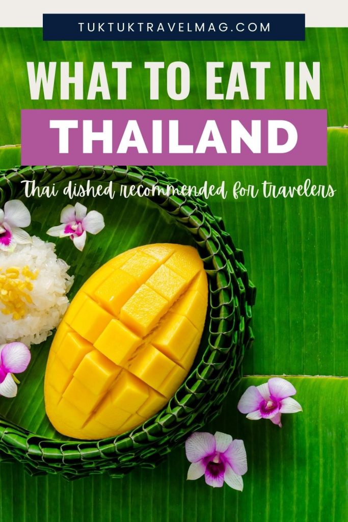 what to eat in thailand