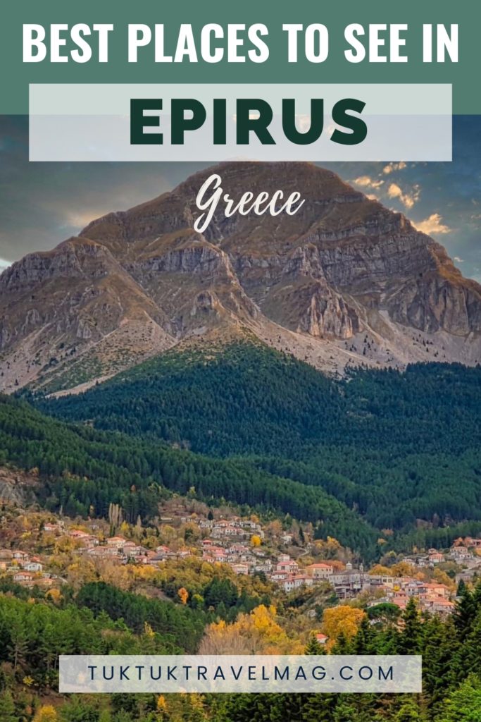 tourist attractions of Epirus pinterest