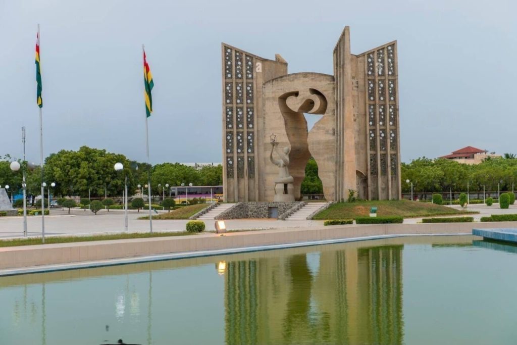 Independence monument in Lome