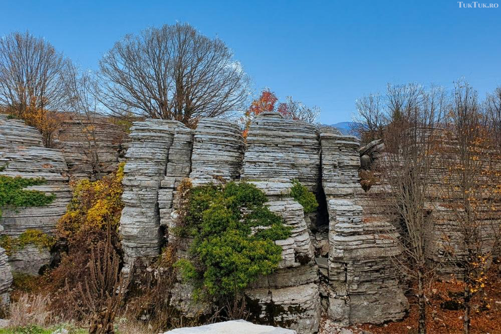 stone forest epirus Monodendri