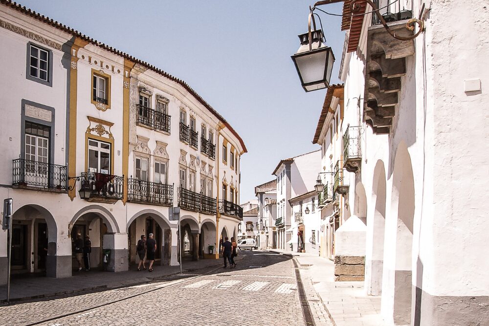 What is Évora Portugal known for?