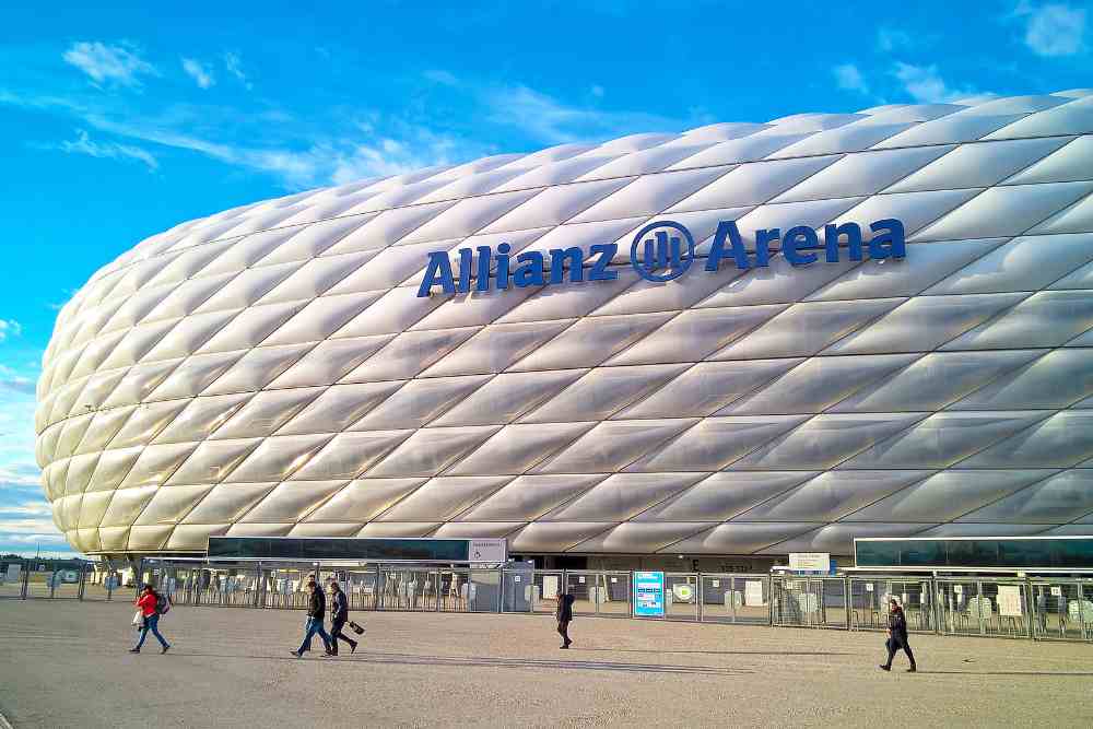 A visit to Allianz Arena. History and present