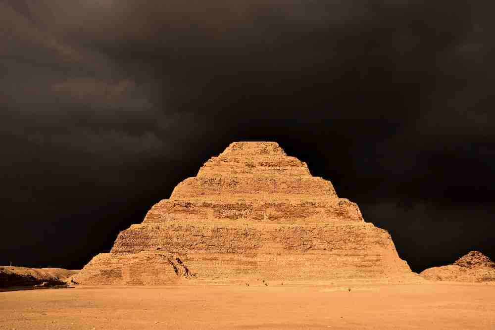 Djoser Pyramide, Badrshein, Egypt