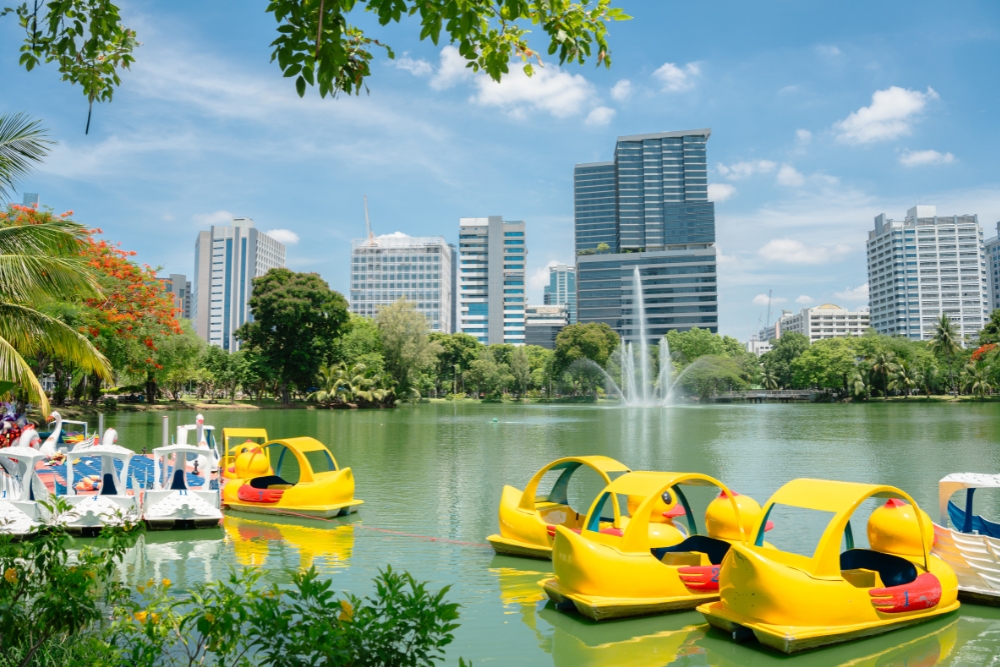 Lumpini Park parks of bangkok