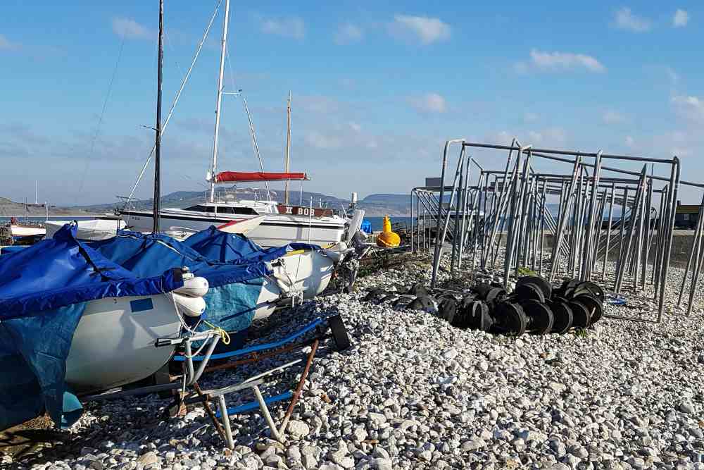 Lyme Regis, Pebble Beach