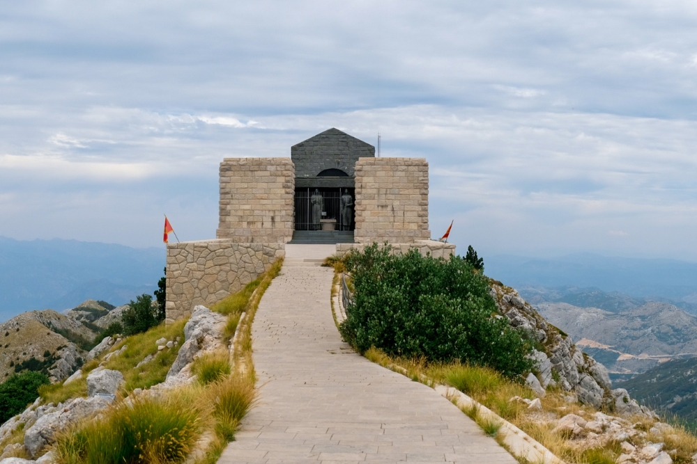 Negosh Mausoleun in Lovcen National Park