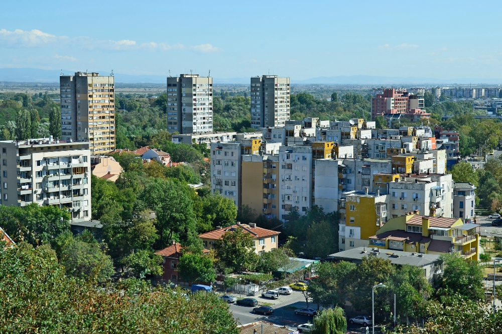 Plovdiv new town