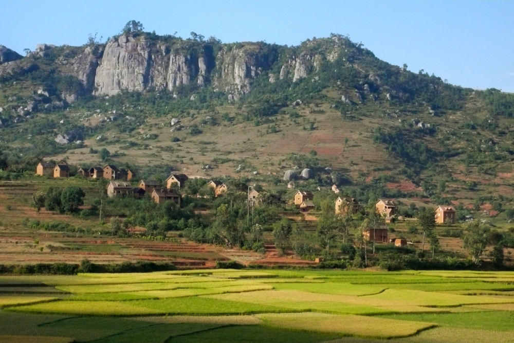 Rural view in Madagascar