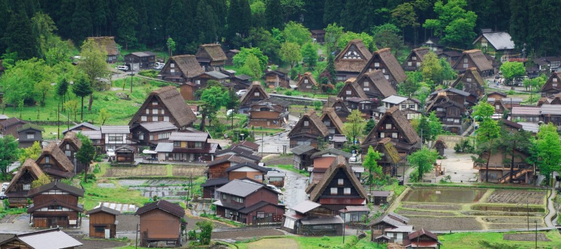 Shirakawa go Most beautiful Japan Villages