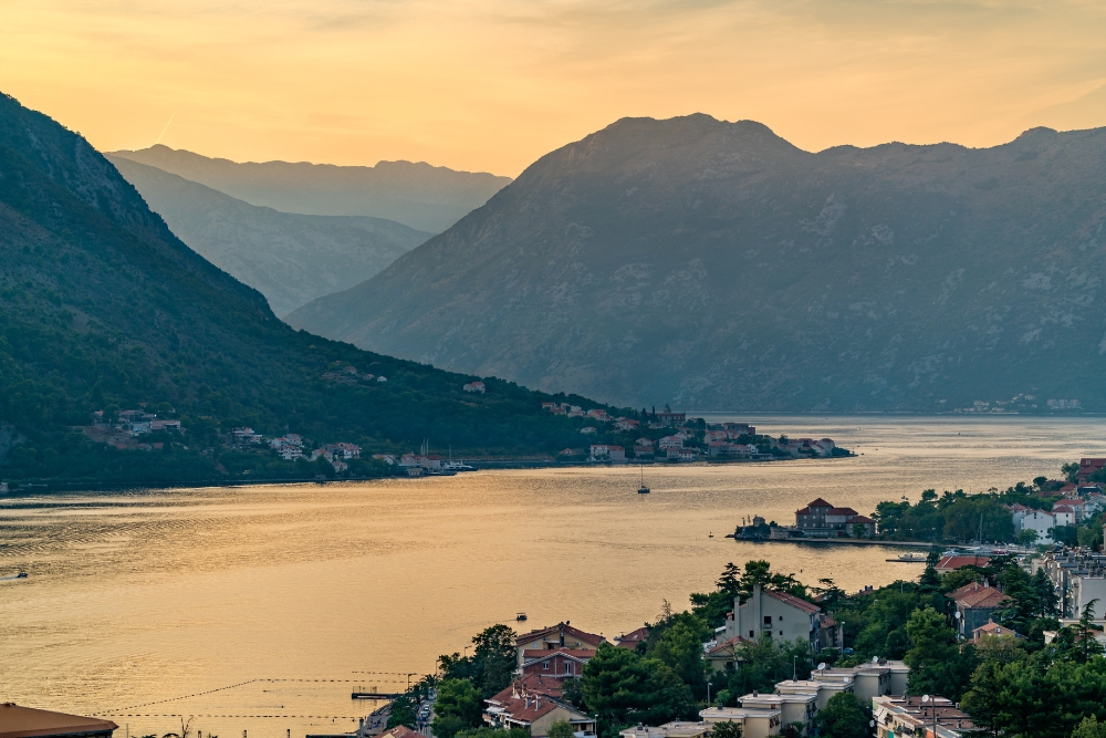 Sunset in Kotor