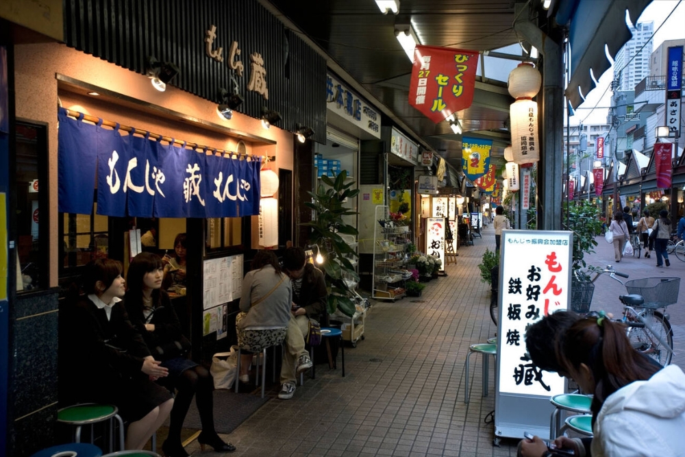 Tsukishima Monja Street