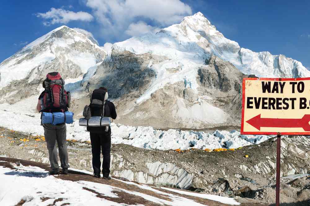 Way to Mount Everest Base Camp