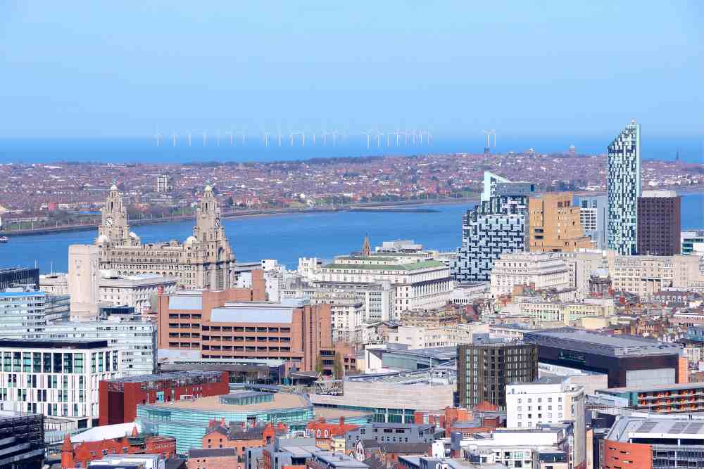 liverpool Seaside Town, uk