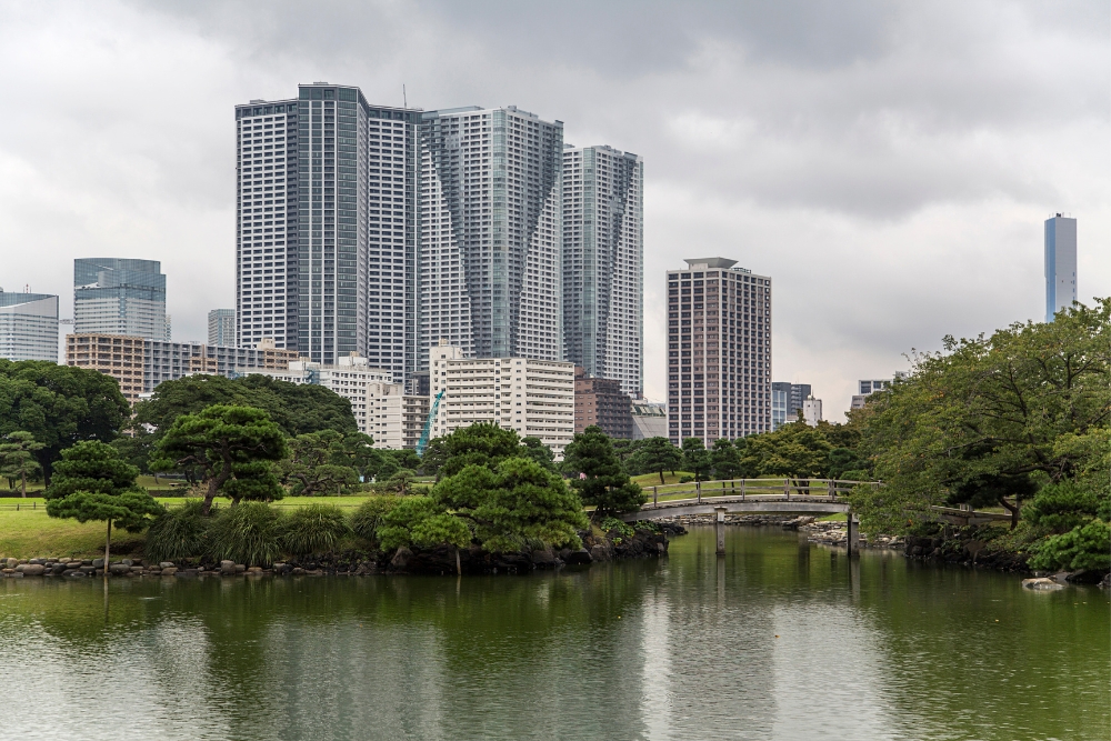 parks and gardens in Tokyo