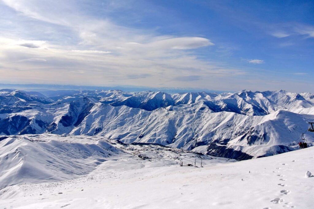 Gudauri ski slopes