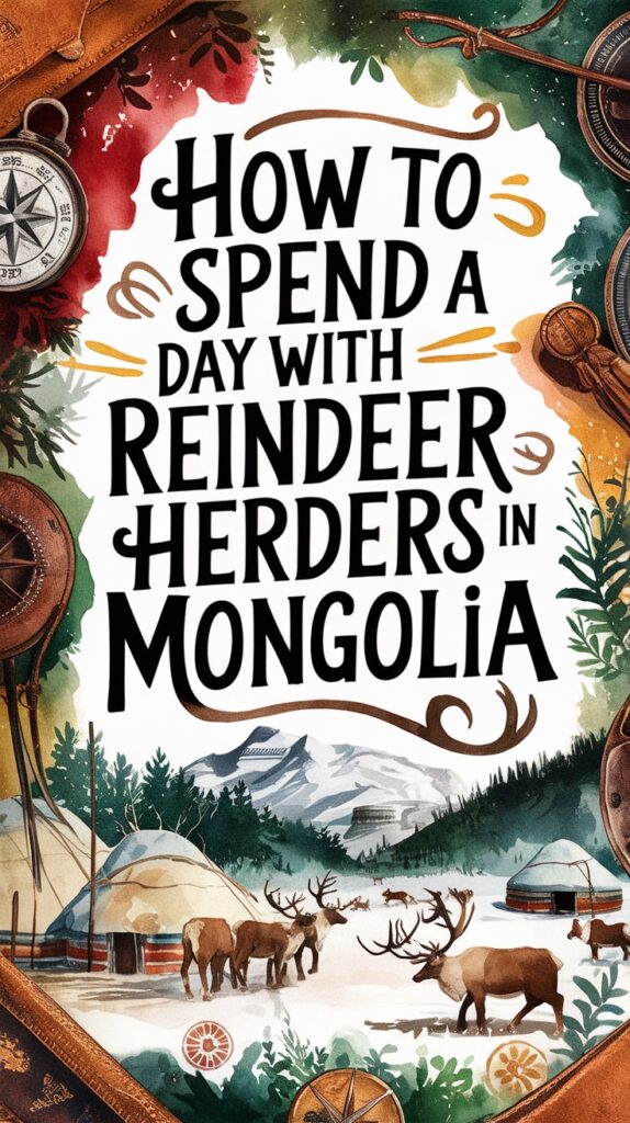 How to Spend a Day With Reindeer Herders in Mongolia 