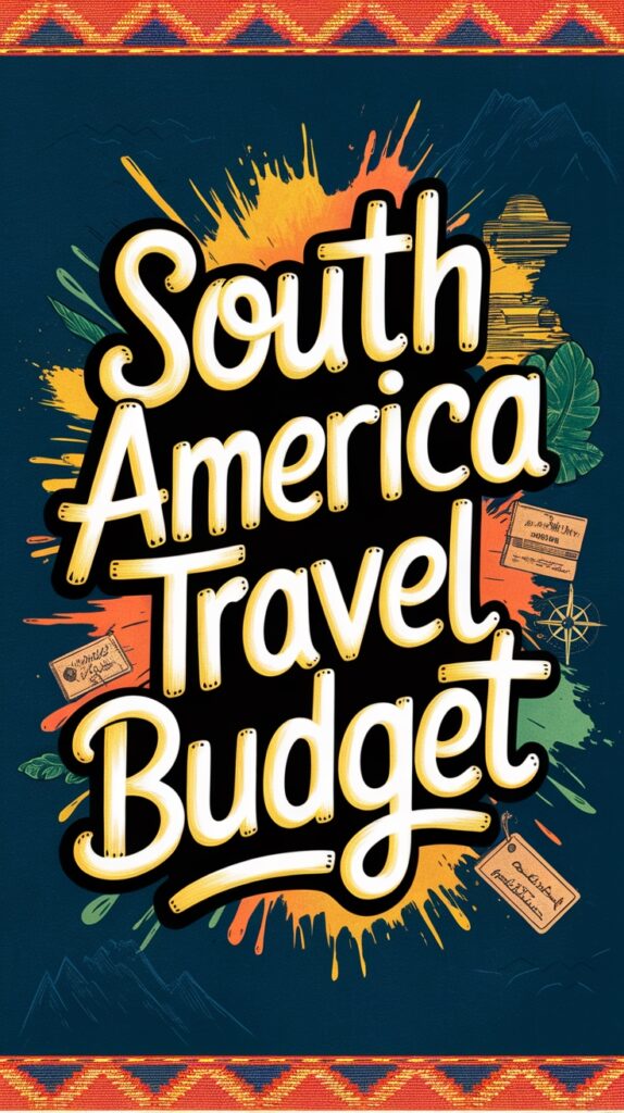 South America Travel Budget 