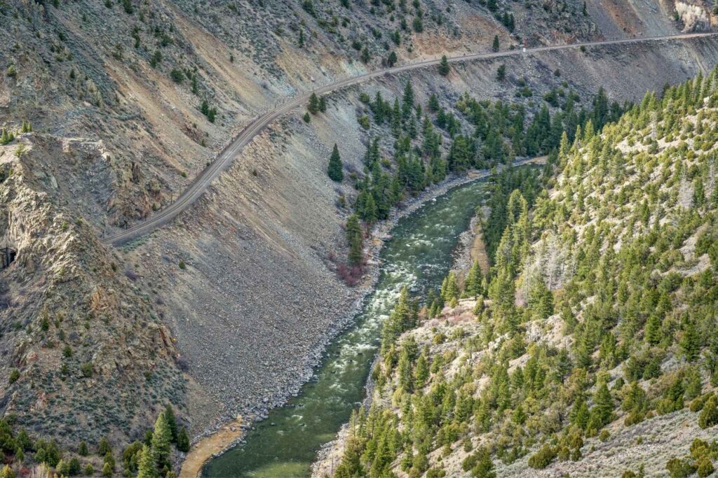 Colorado River in Gore Canyon