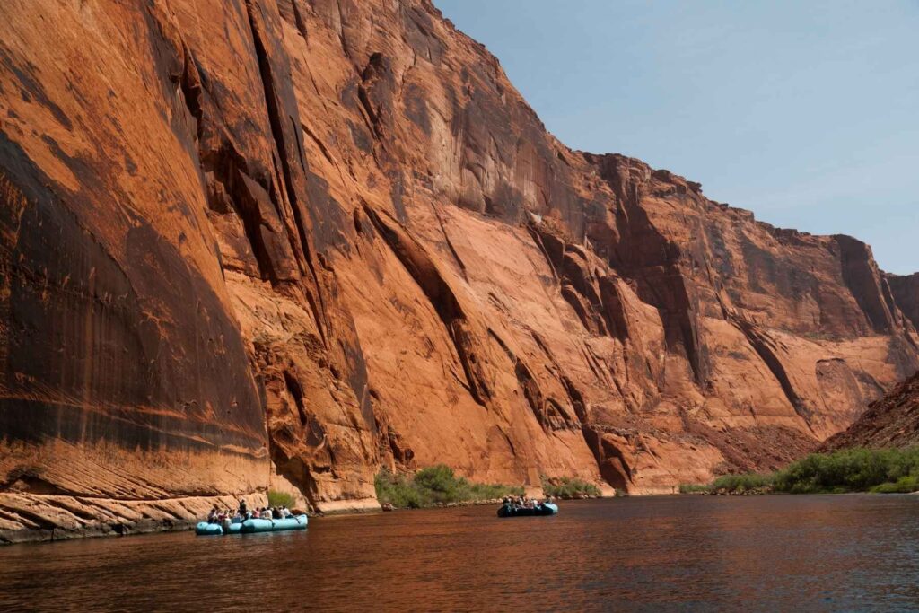 Colorado river rafting