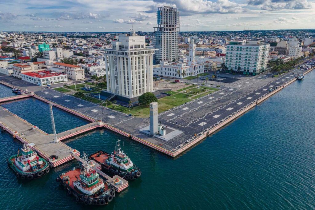 Commercial port of Veracruz