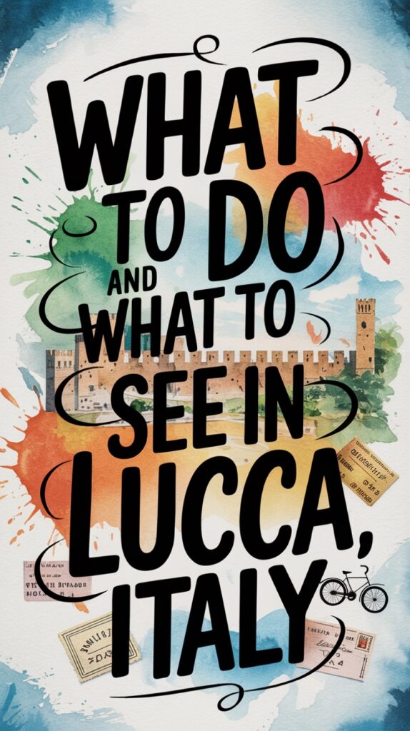 What to Do and What to See in Lucca Italy 0001
