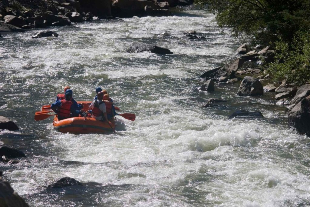 Whitewater Rafting on Clear Creek Colorado