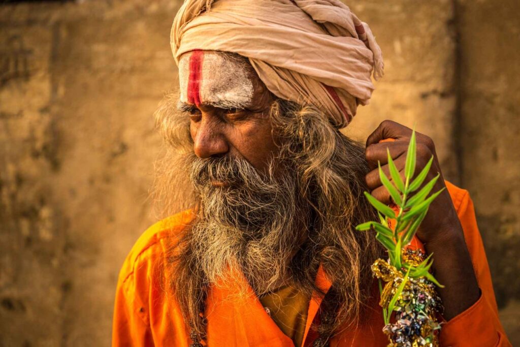 Sadhu in Varanasi, India