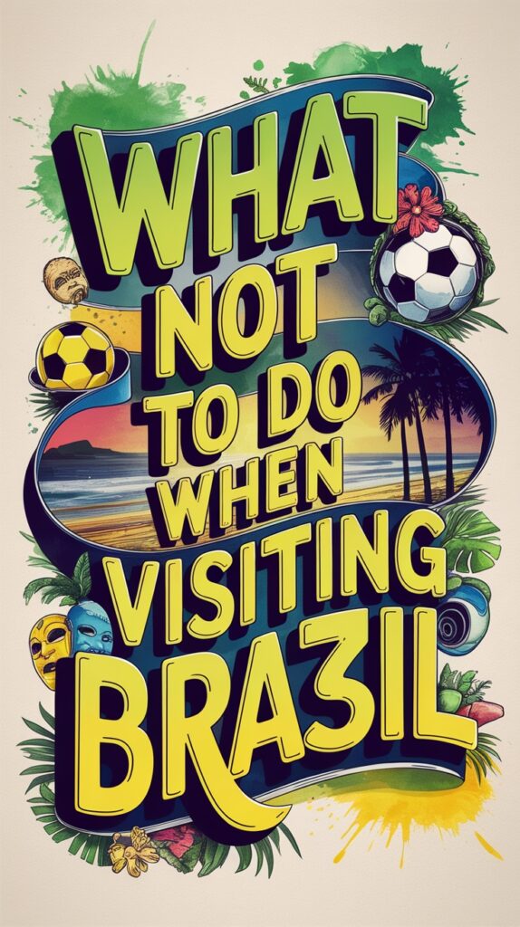 What not to do when visiting Brazil 